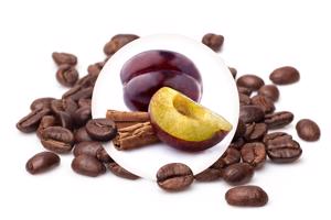 Fahéjas szilva - koffeinmentes szemeskávé, 100g