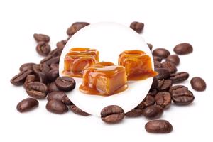 Karamellás- koffeinmentes szemeskávé, 500g
